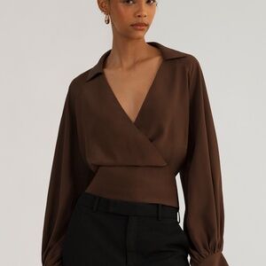 Orseund Iris Gibson Girl Blouse - Chocolate L